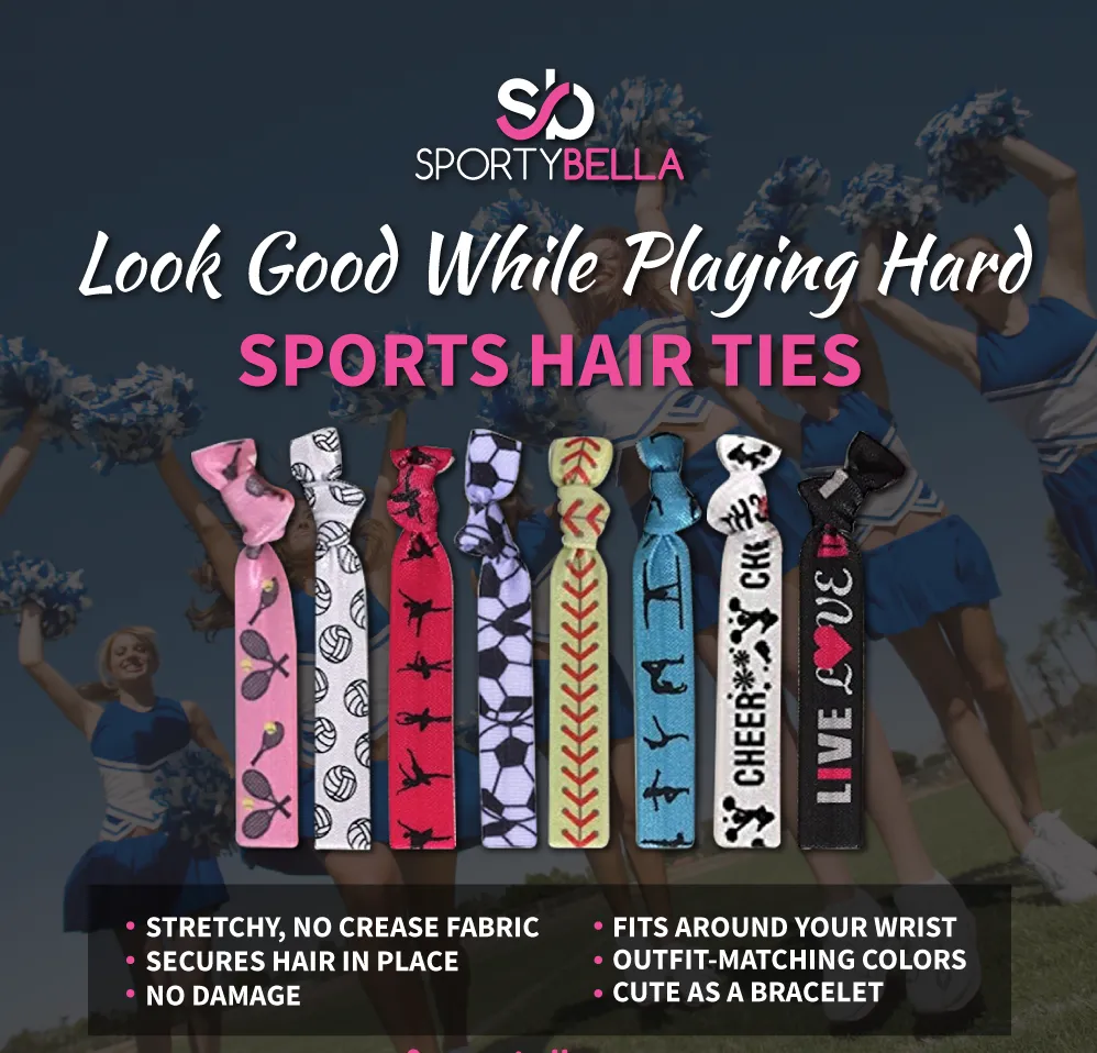 Girls Equestrian Hair Ties