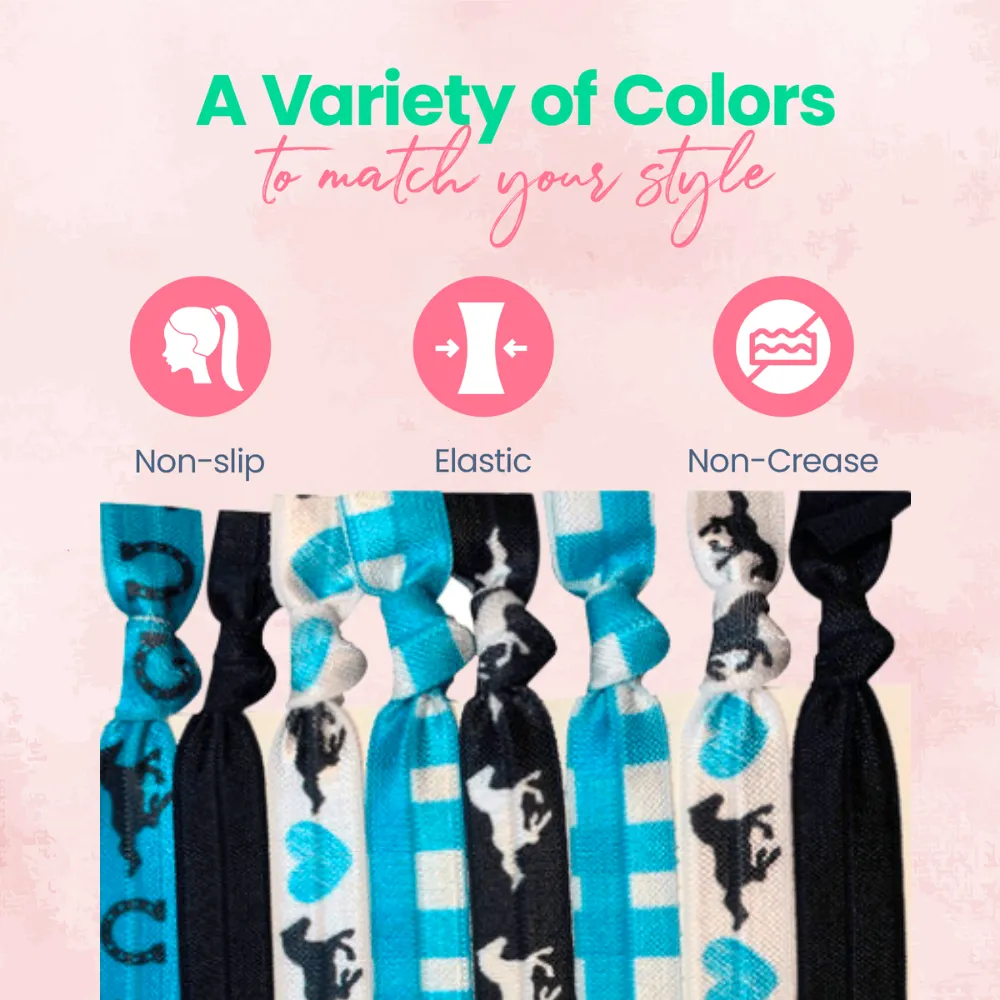 Girls Equestrian Hair Ties