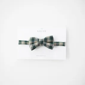 Green Plaid | Bow Tie