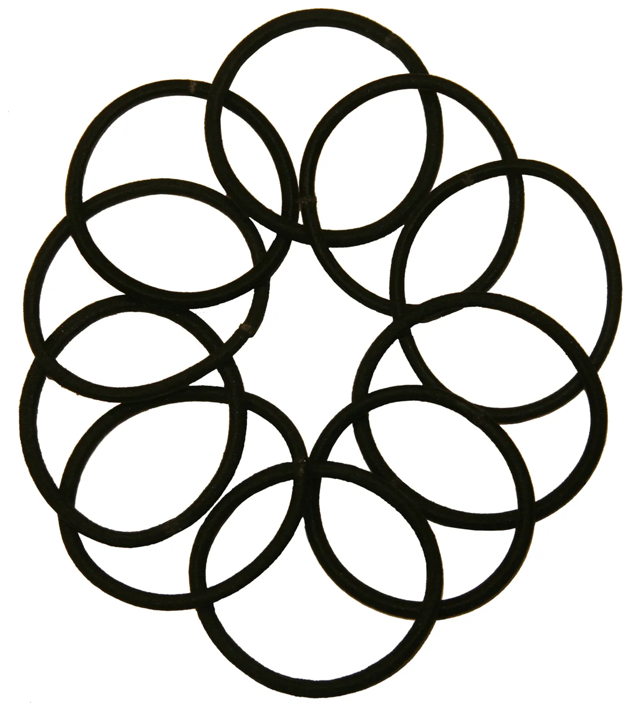 Hair Twisters Ouchless Elastic Hair Ties - 10