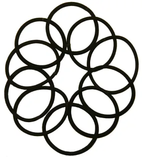 Hair Twisters Ouchless Elastic Hair Ties - 10