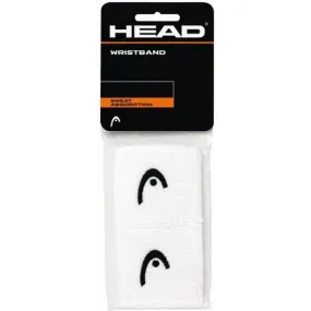 Head 5' Wristband 2 Pack - White