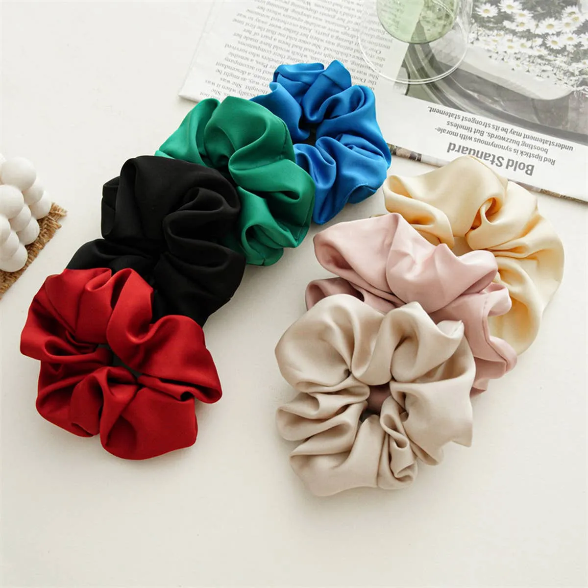 Holiday Scrunchie Black