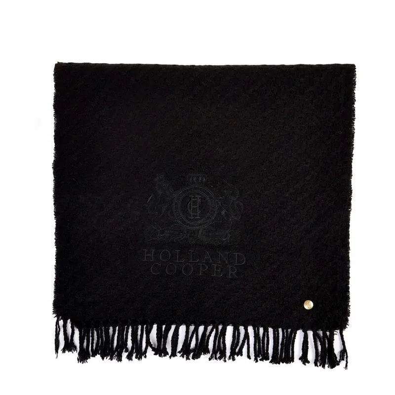 Holland Cooper Chelsea Ladies Scarf - Black