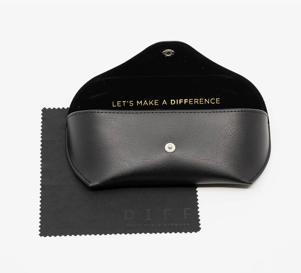 IN STOCK!! DIFF "Gia" Black Oversized Sunglasses