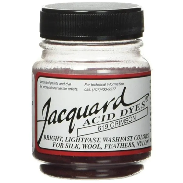 Jacquard Acid Dyes, 1/2 oz Powder Fabric Dye