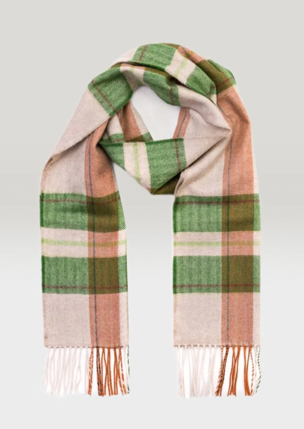 John Hanly Merino Scarf | Rust Check