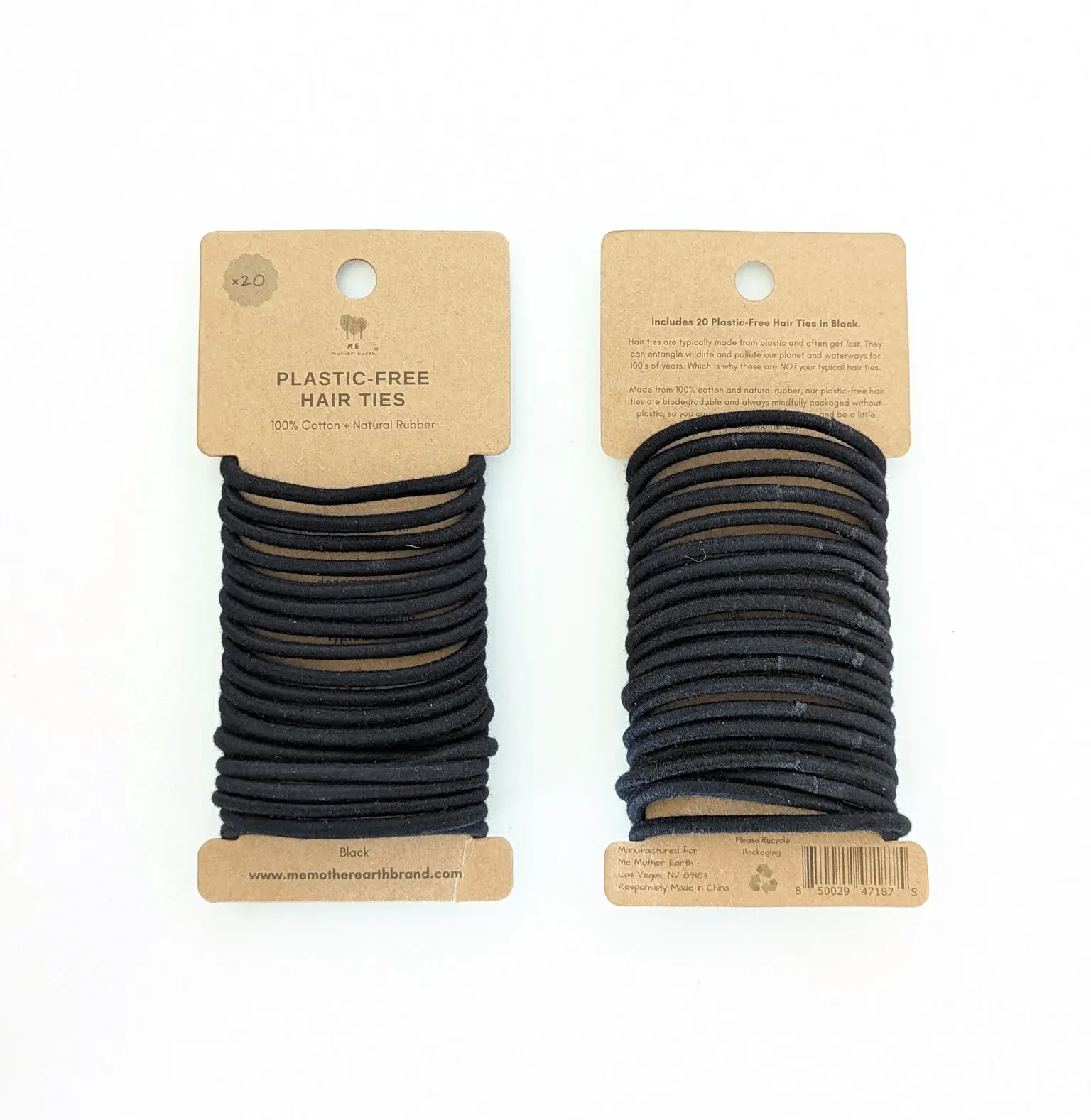 Kind to Your Hair, Kind to Earth: 100% Cotton Hair Ties for Sustainable Style