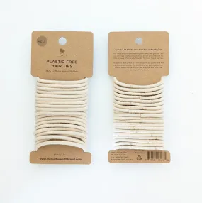 Kind to Your Hair, Kind to Earth: 100% Cotton Hair Ties for Sustainable Style