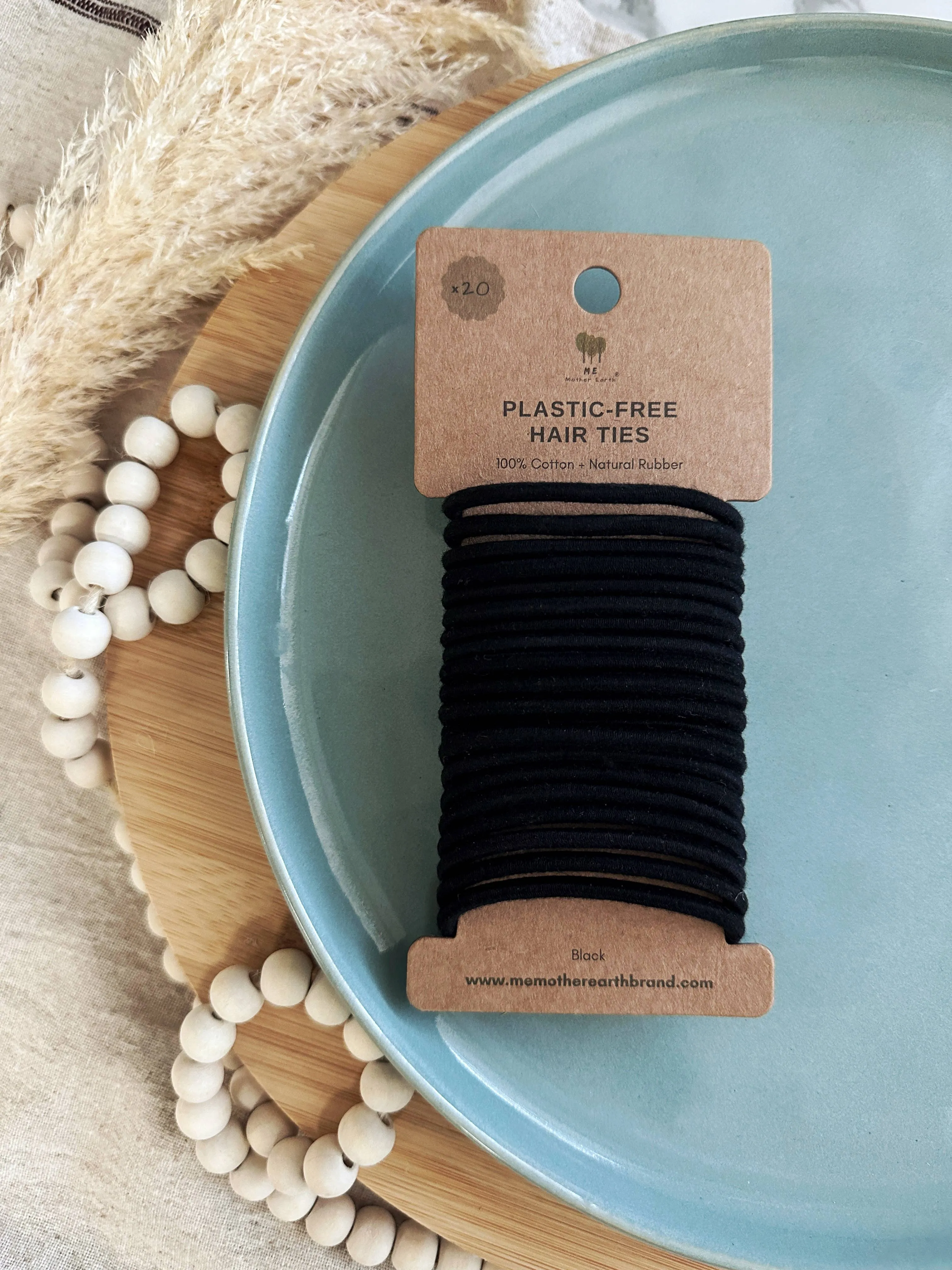 Kind to Your Hair, Kind to Earth: 100% Cotton Hair Ties for Sustainable Style