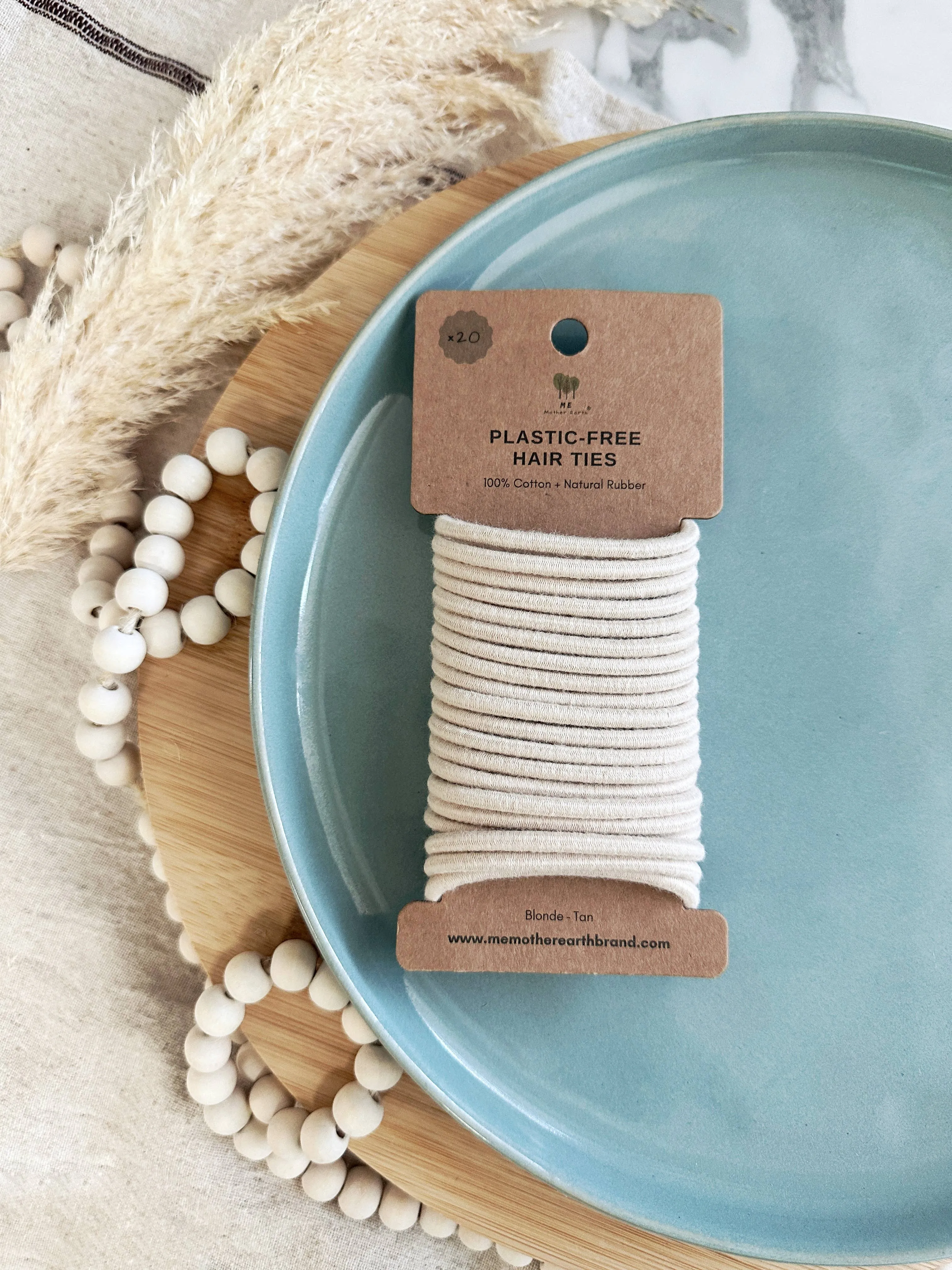 Kind to Your Hair, Kind to Earth: 100% Cotton Hair Ties for Sustainable Style