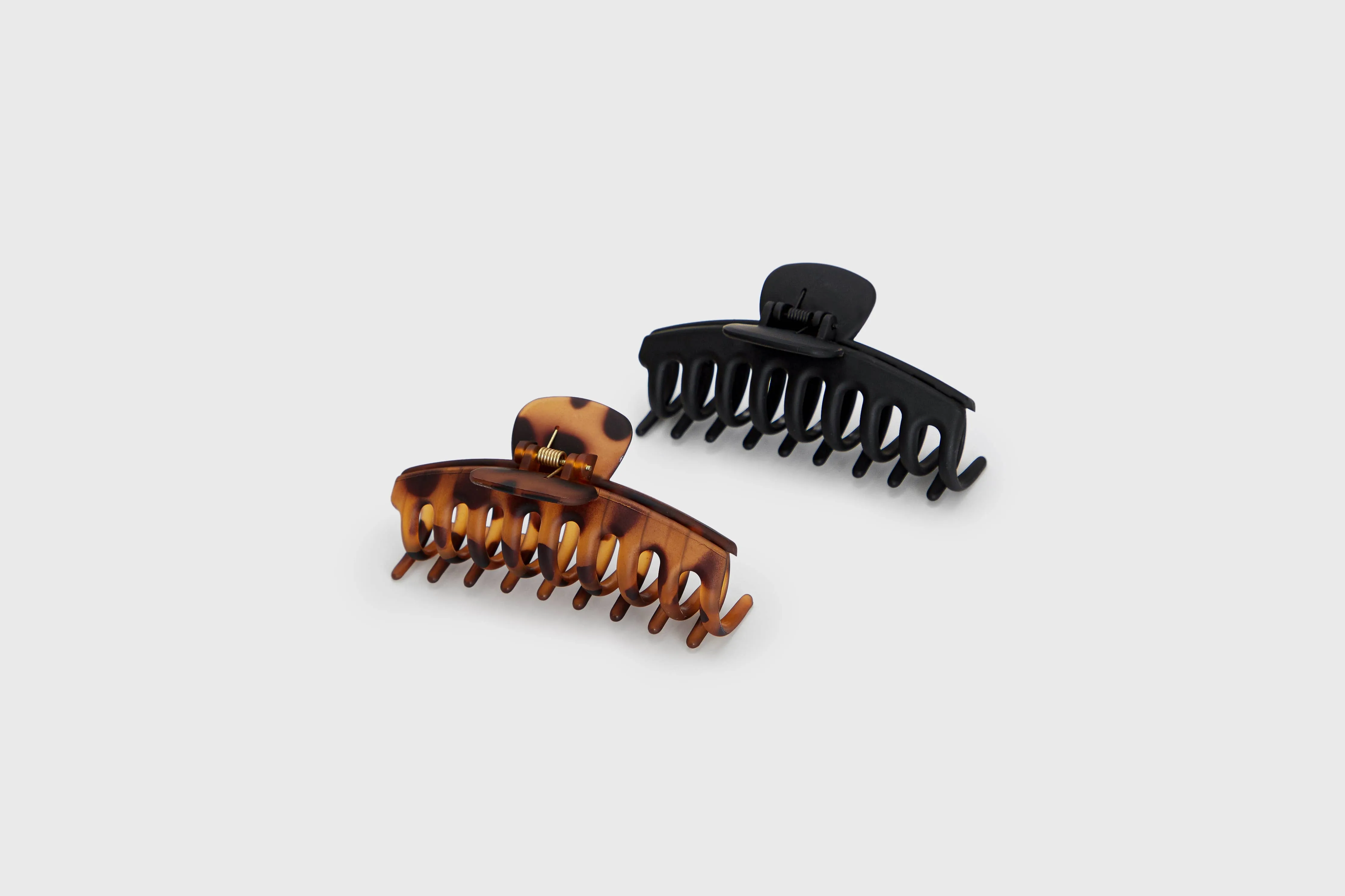 Kitsch Recycled Plastic Oversized  Claw Clips 2pc Set