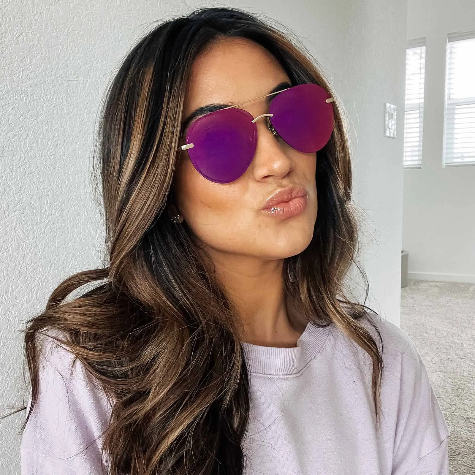 LENOX - GOLD   SUNSET MIRROR   POLARIZED SUNGLASSES