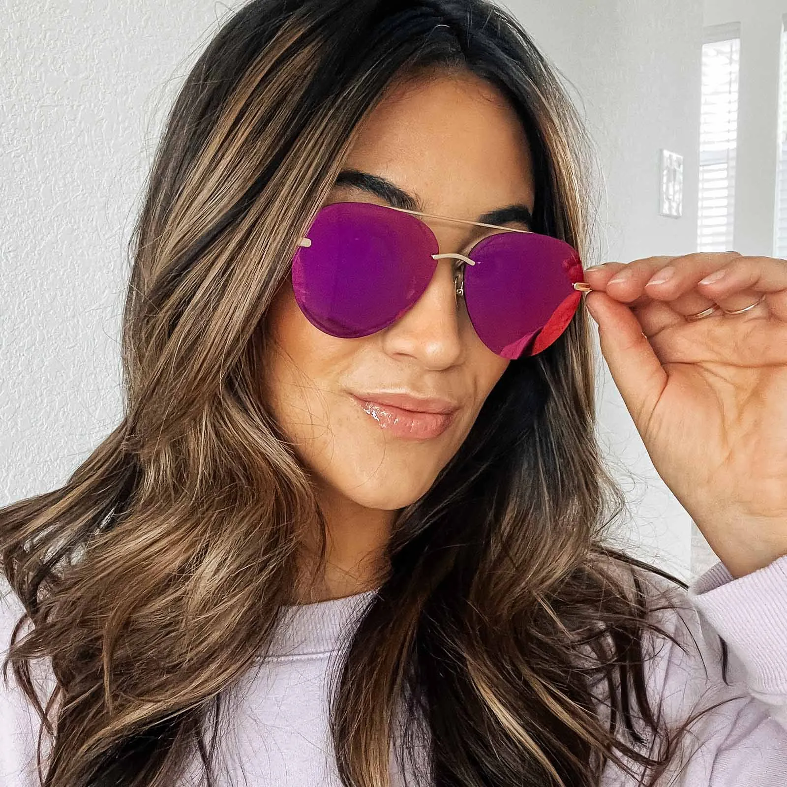 LENOX - GOLD   SUNSET MIRROR   POLARIZED SUNGLASSES