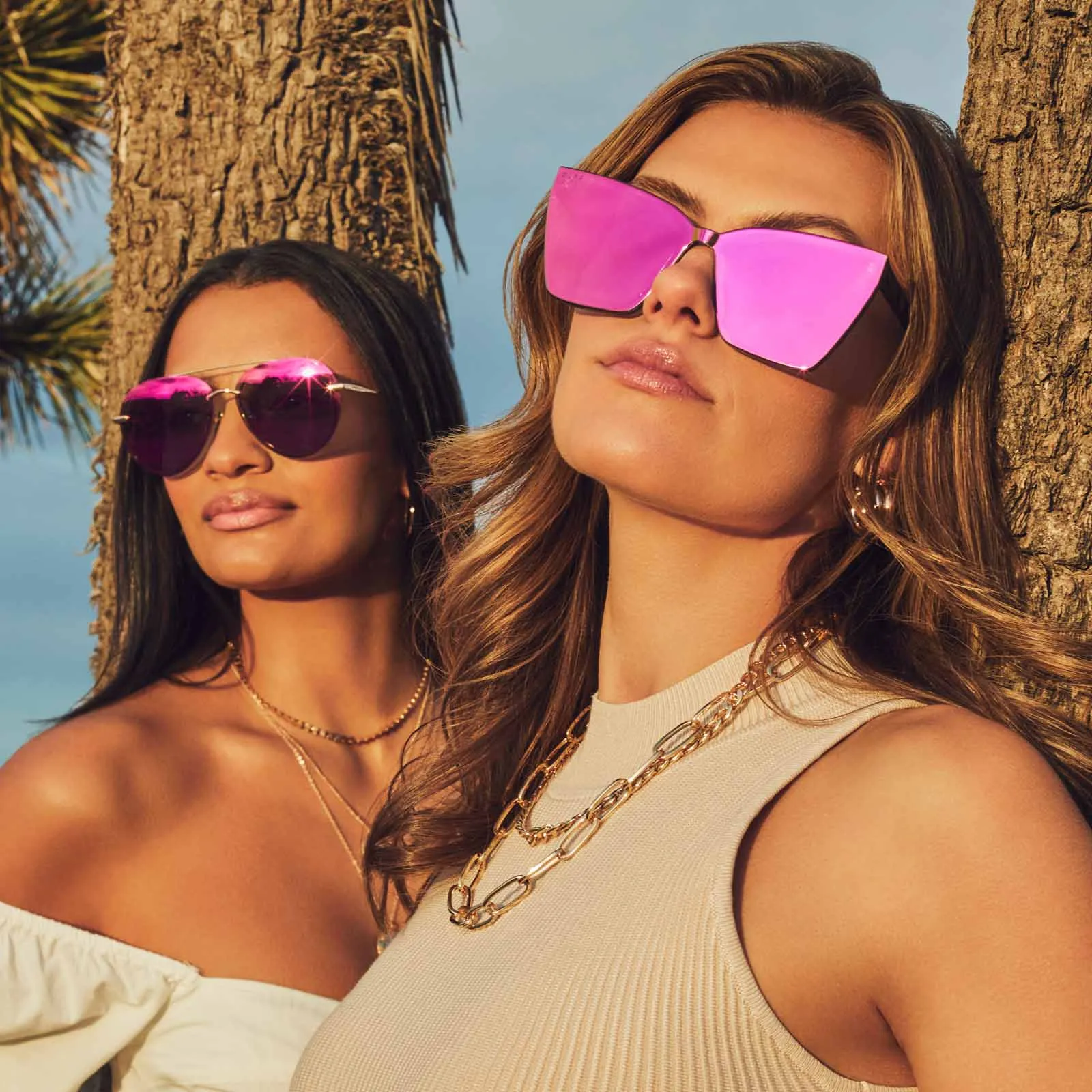 LENOX - GOLD   SUNSET MIRROR   POLARIZED SUNGLASSES