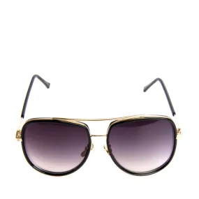 Marilyn Black Square Oversized Sunglasses