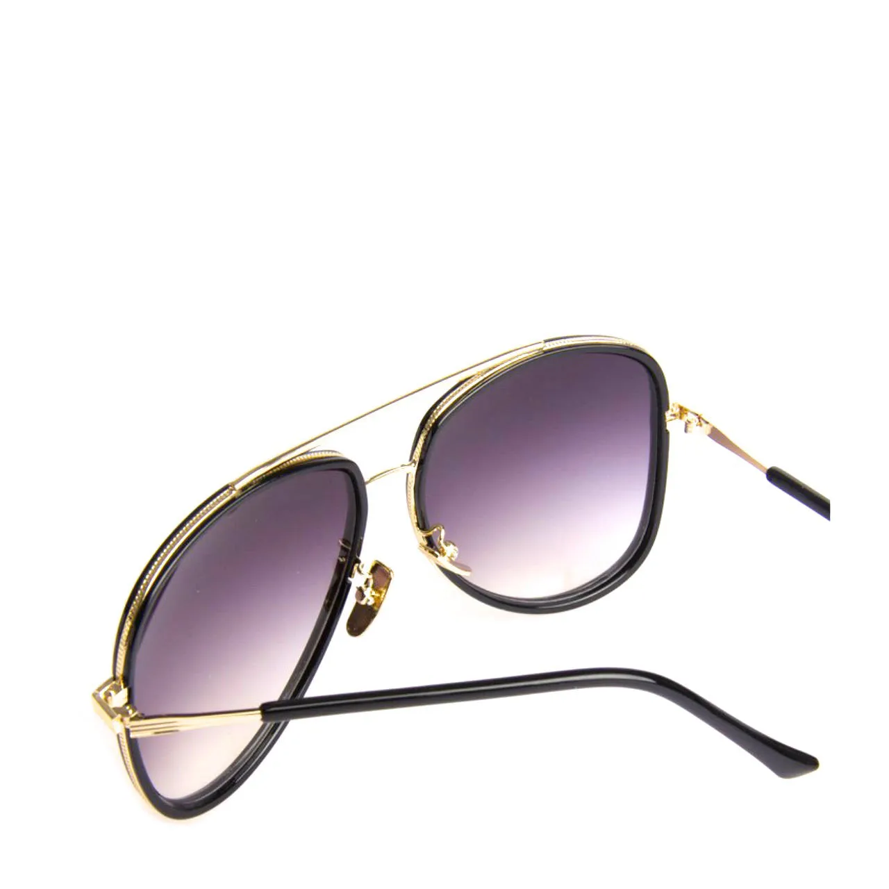 Marilyn Black Square Oversized Sunglasses