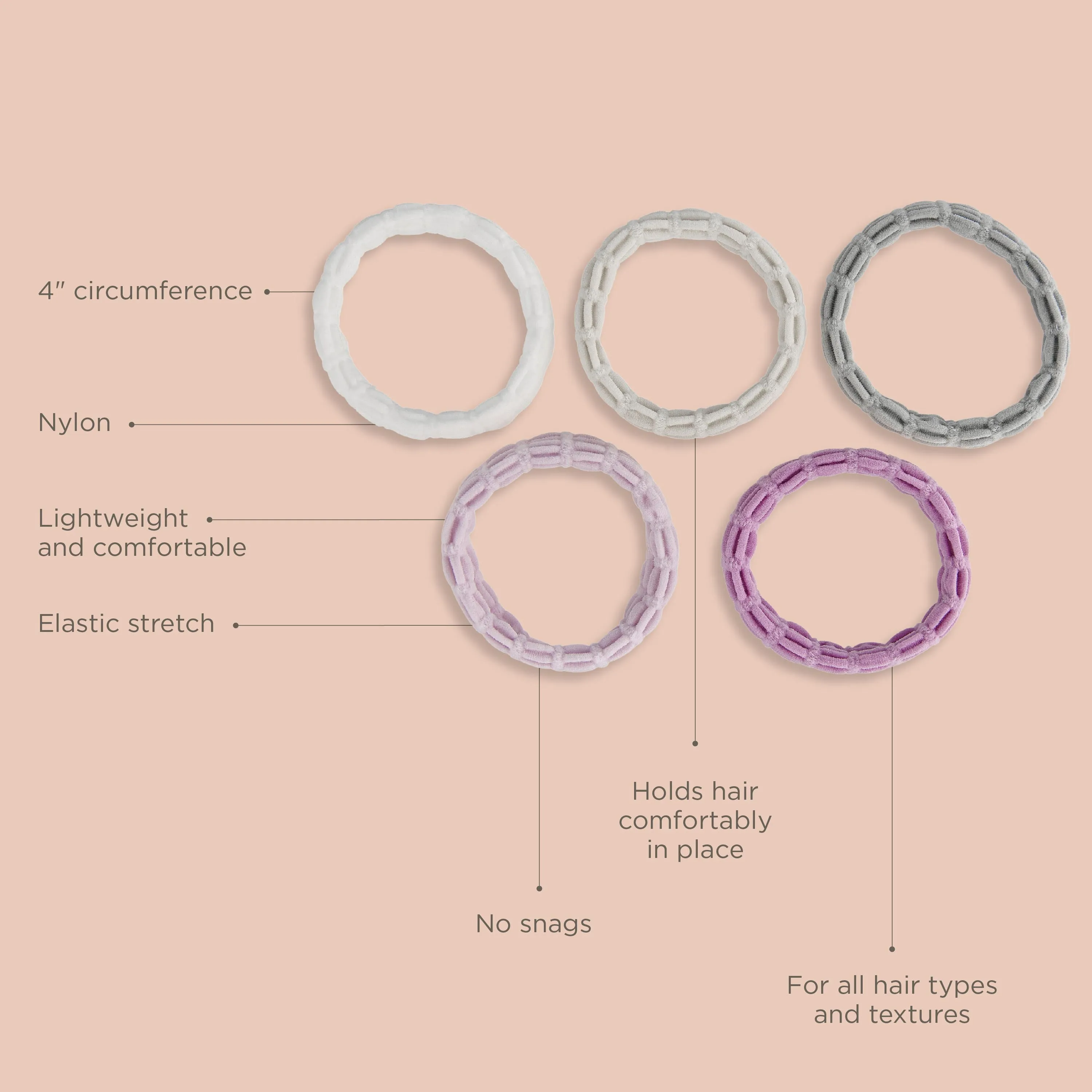 Mesh Hair Ties