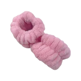Microfiber Wristbands: Rose