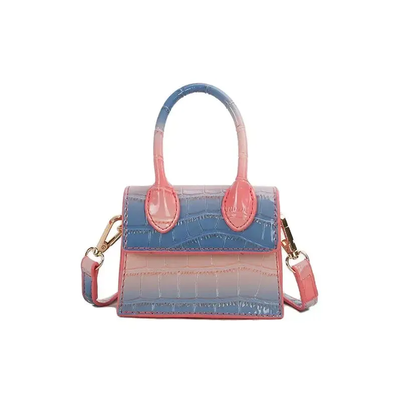 Mini Crocodile Pattern Shoulder Strap Handbags