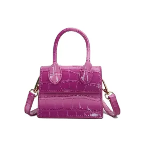 Mini Crocodile Pattern Shoulder Strap Handbags