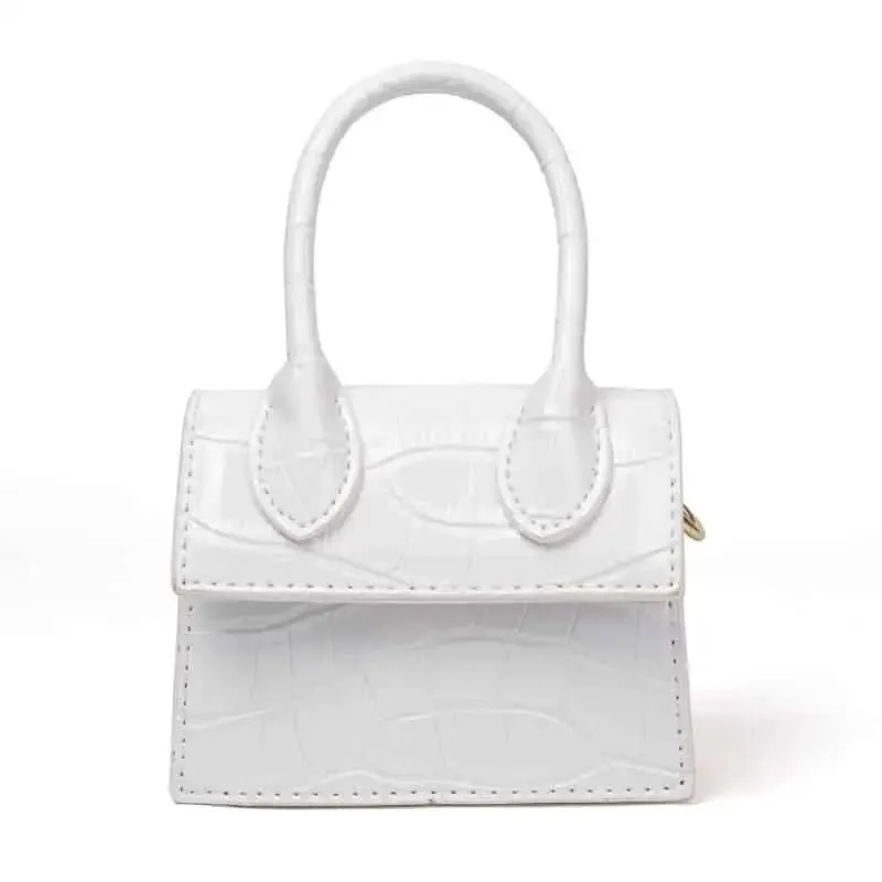 Mini Crocodile Pattern Shoulder Strap Handbags
