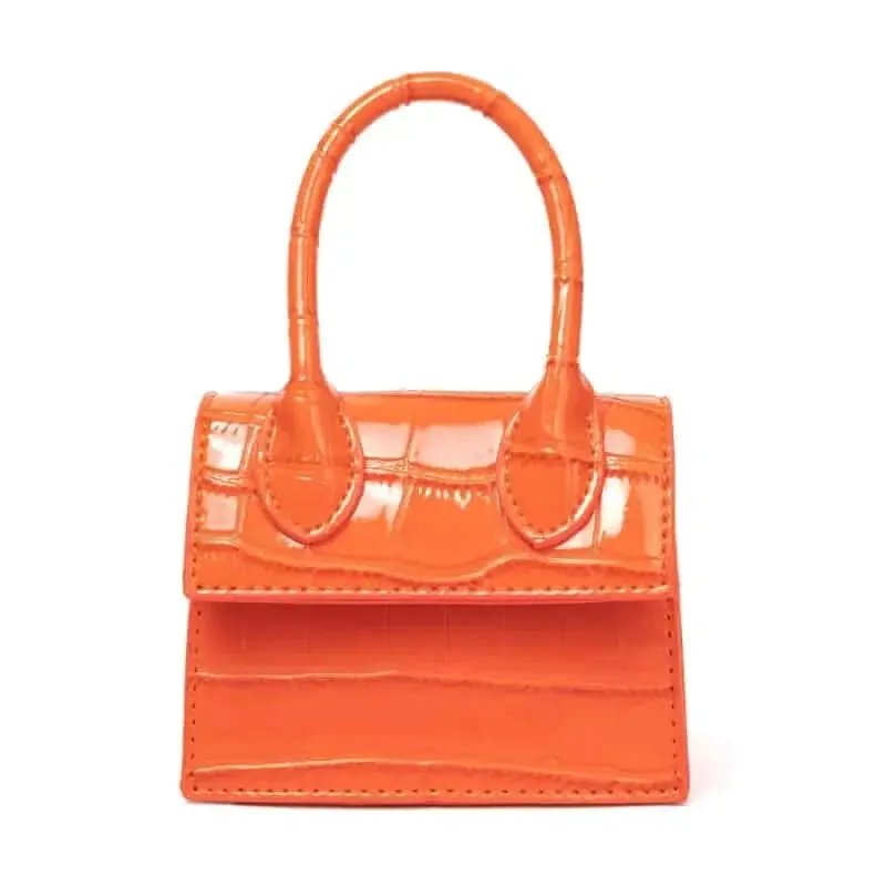 Mini Crocodile Pattern Shoulder Strap Handbags