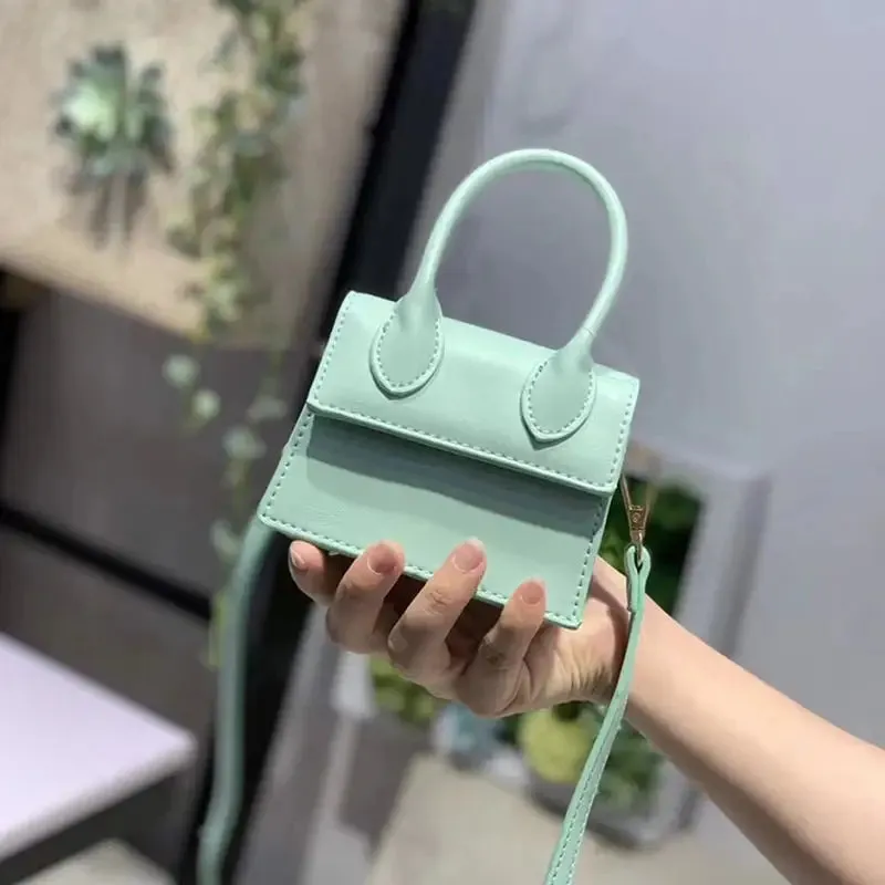 Mini PU Shoulder Strap Handbags