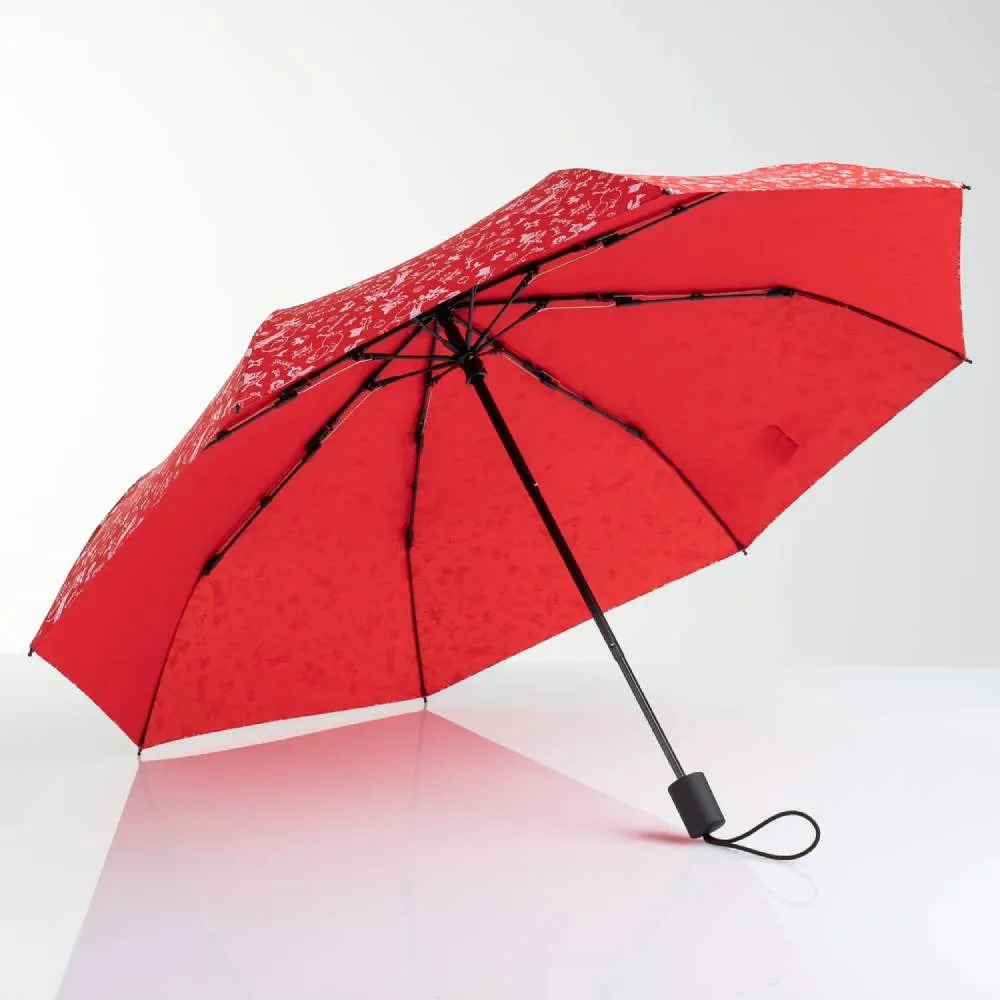 Moomin In The Garden Umbrella Red - Lasessor