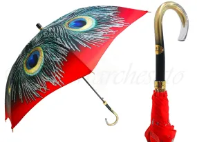 Nice Umbrella With A Lovely Peacock Design