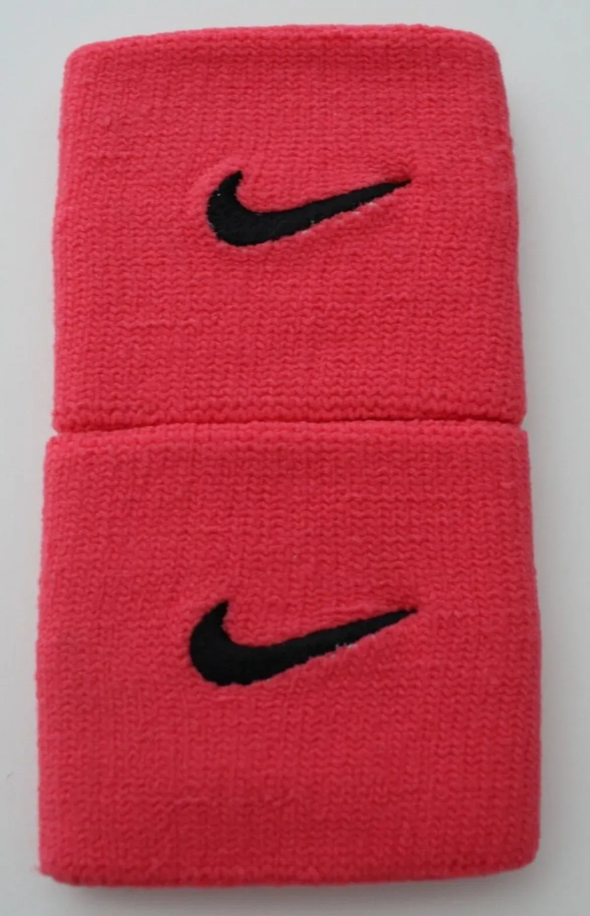 Nike Premier Tennis Wristbands (Neon Pink/Black)