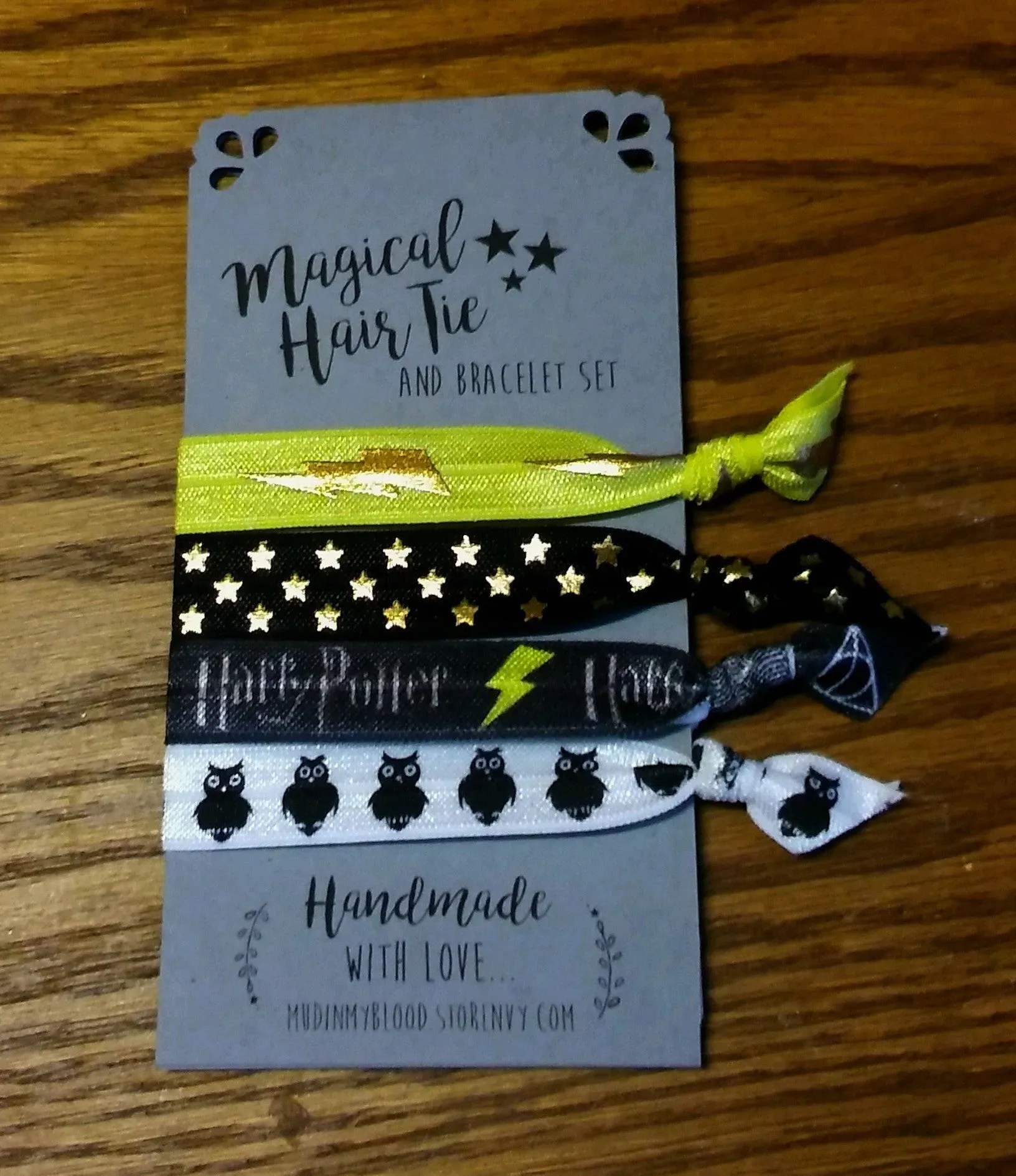 No-Crease Magical Hair Elastics/Bracelet Set