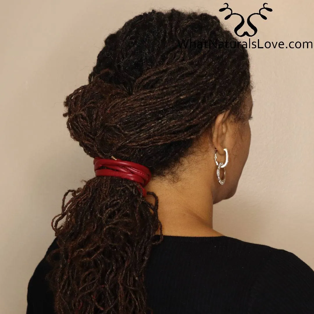 Non damaging Tension Free Easy to use Ponytail Holder for Locs