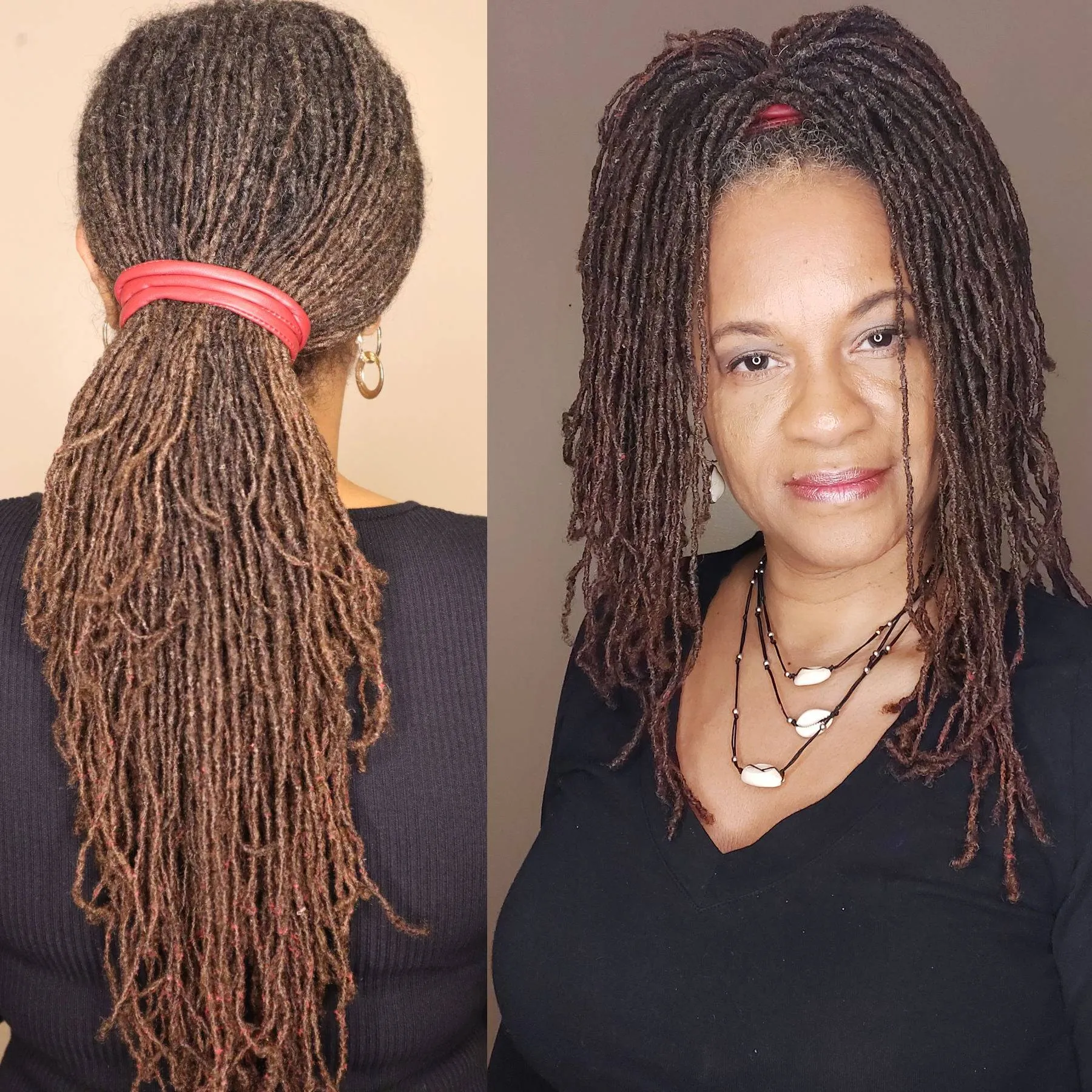 Non damaging Tension Free Easy to use Ponytail Holder for Locs