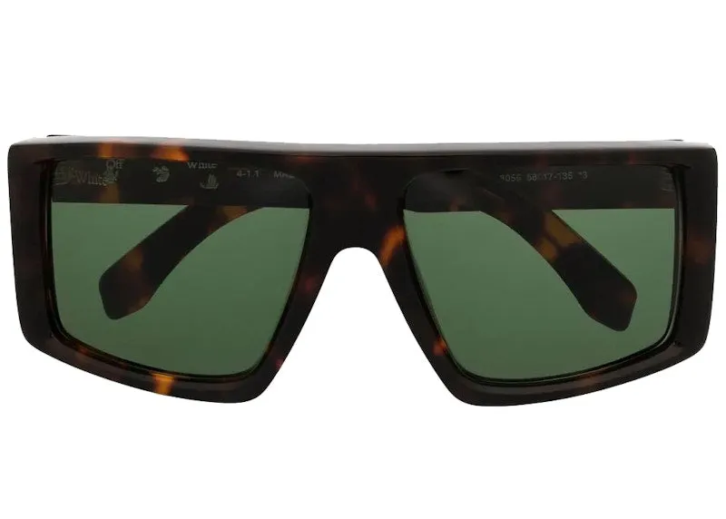 Off-White Alps Oversize Sunglasses Tortoiseshell