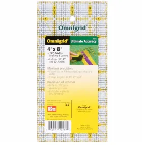 Omnigrid Ruler - 4” x 8”
