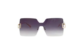 One Piece Square Sunglasses