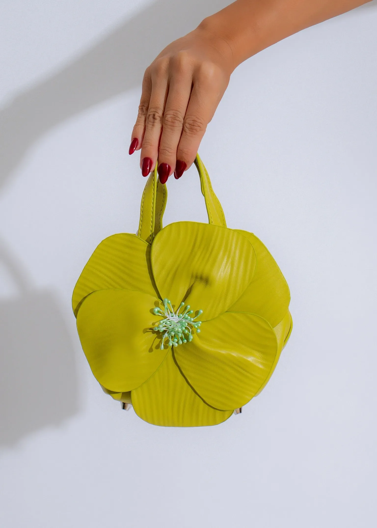 Petal Perfection Handbag Green