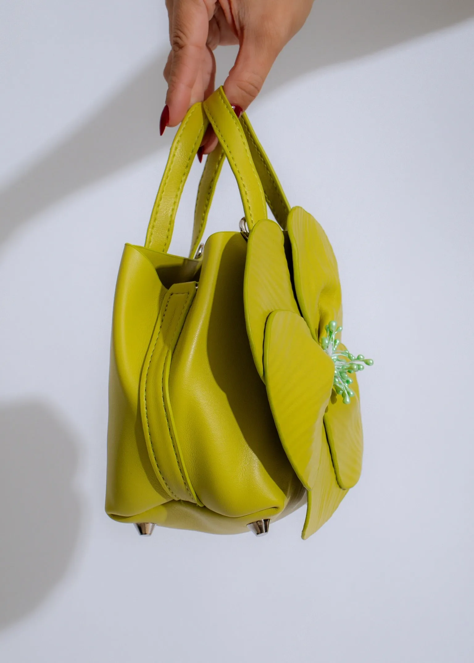 Petal Perfection Handbag Green