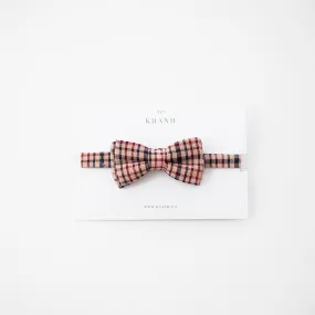 Red & Black Woven | Bow Tie