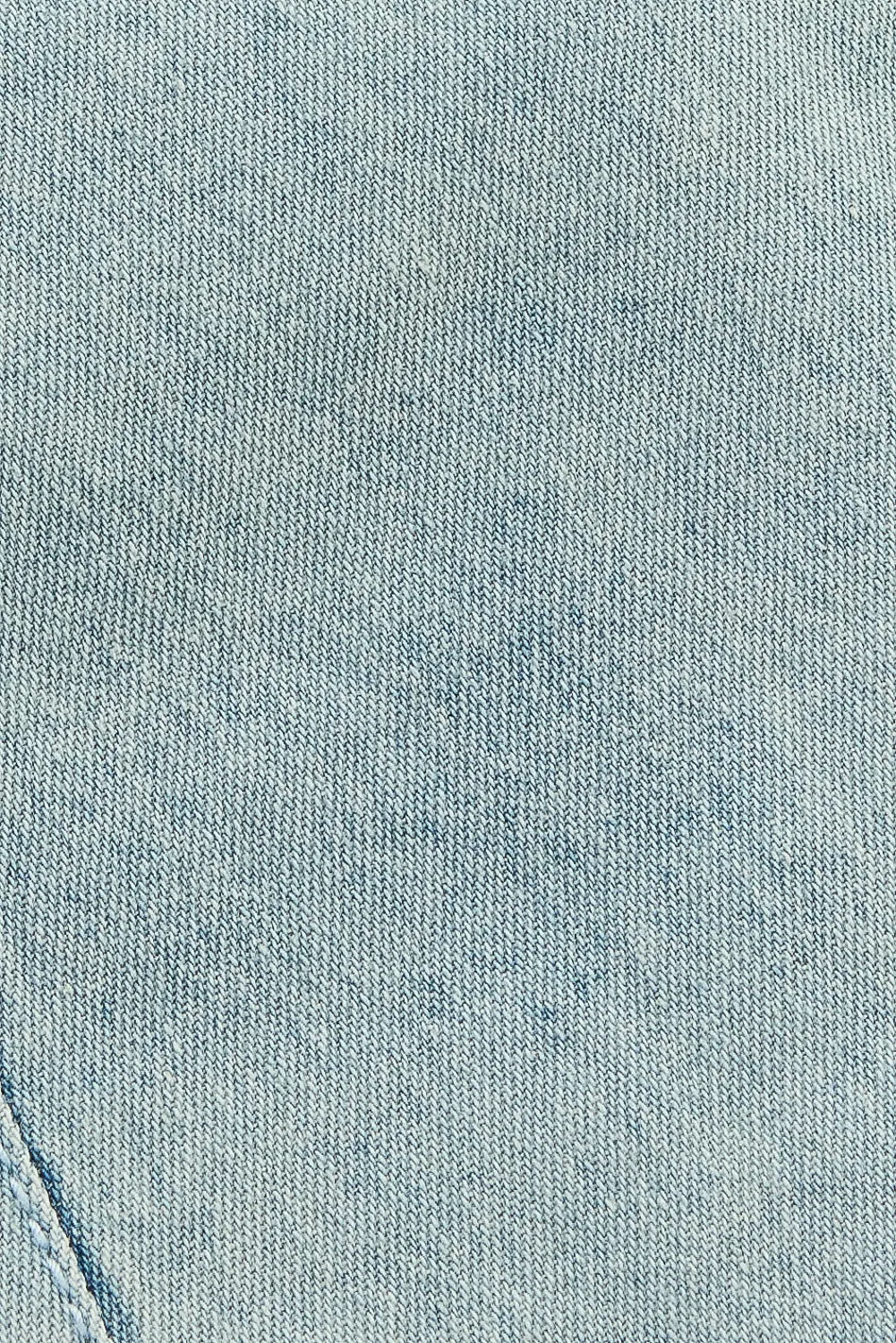 Retro Back Tie Up Denim Top