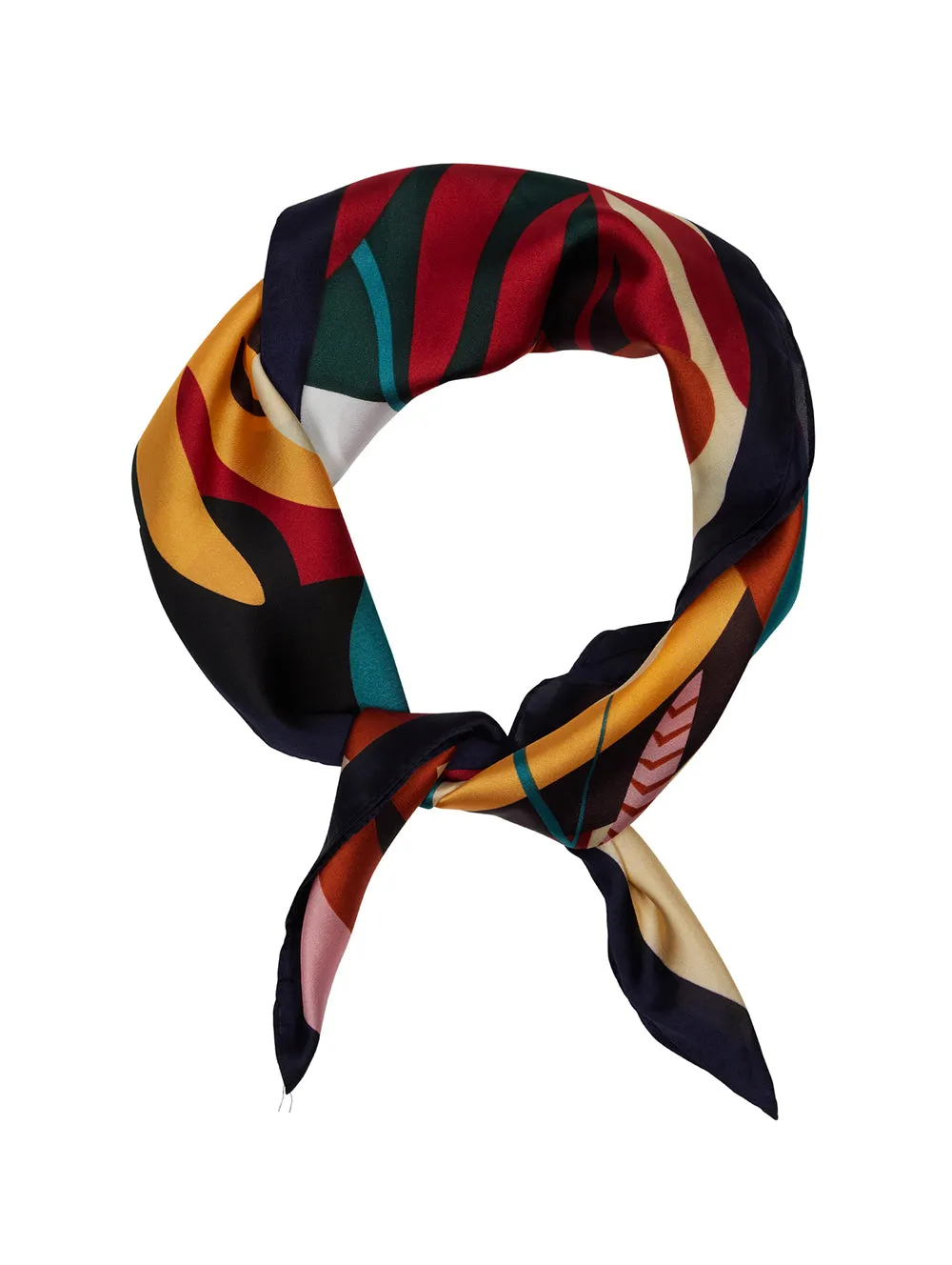 Retro Floral Neckerchief