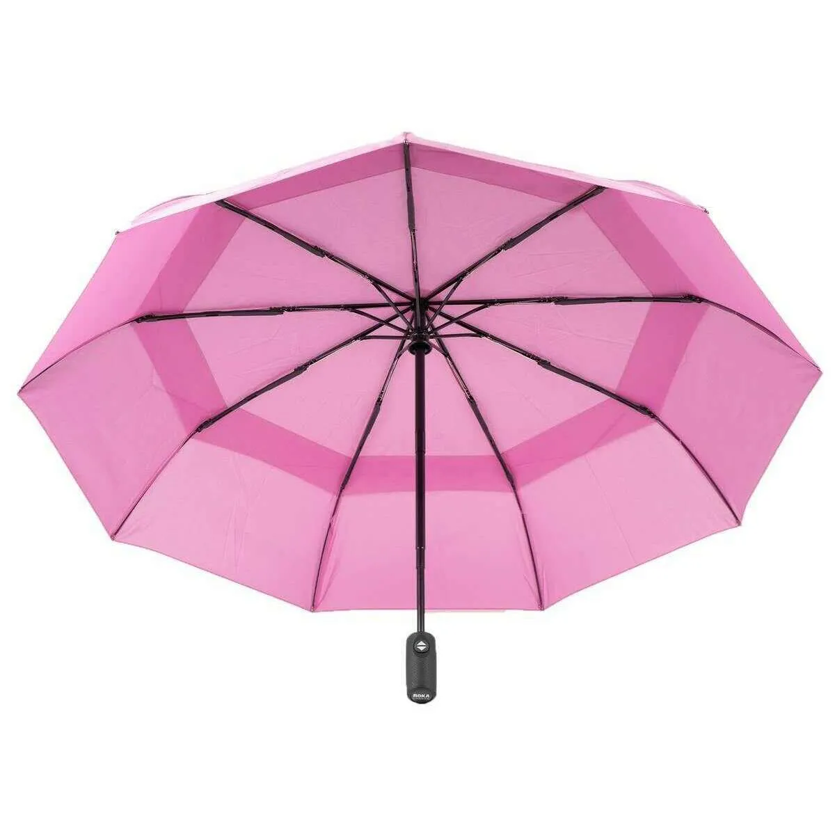 Roka Waterloo Recycled Nylon Umbrella - Orchid Pink