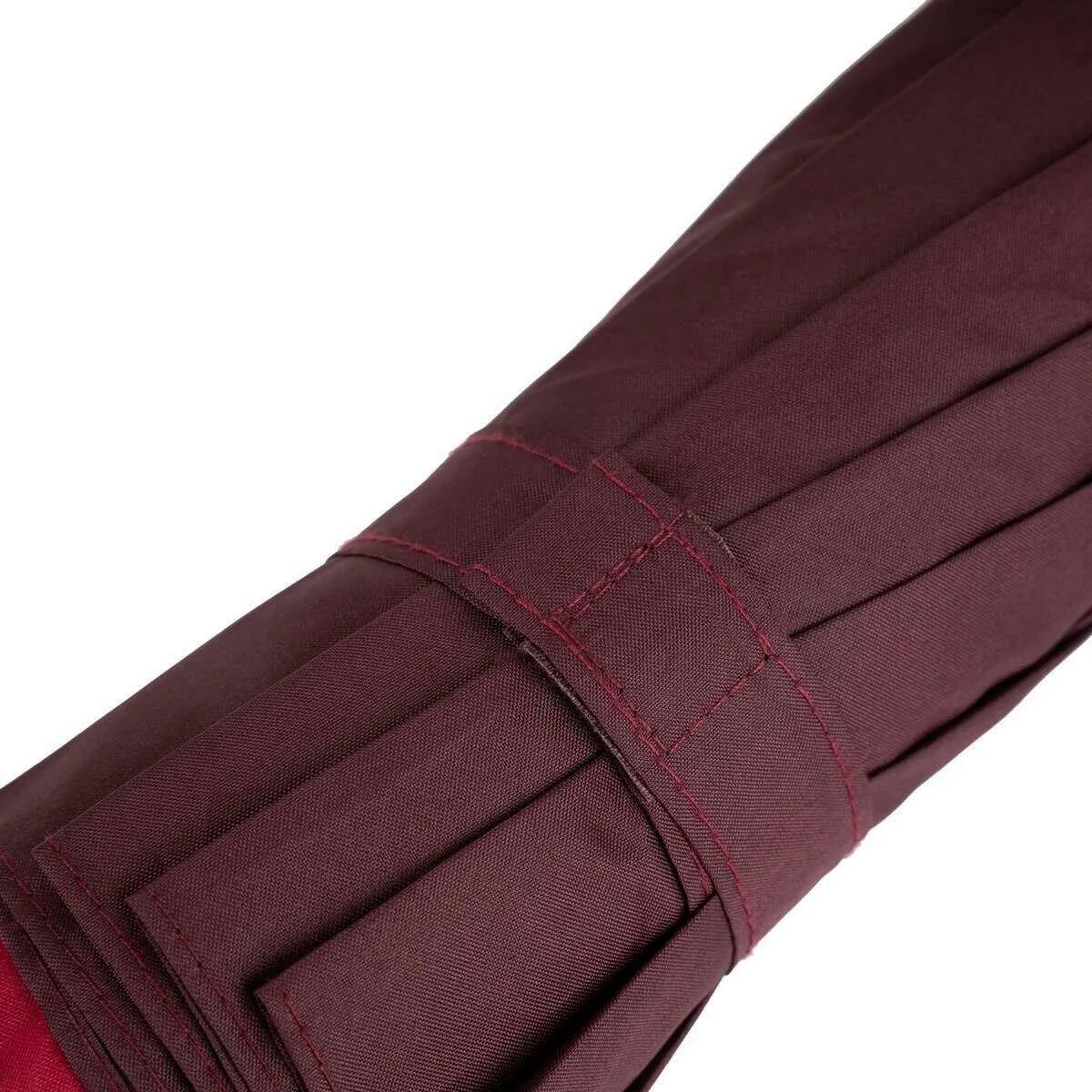 Roka Waterloo Recycled Nylon Umbrella - Plum Purple/Cranberry Red