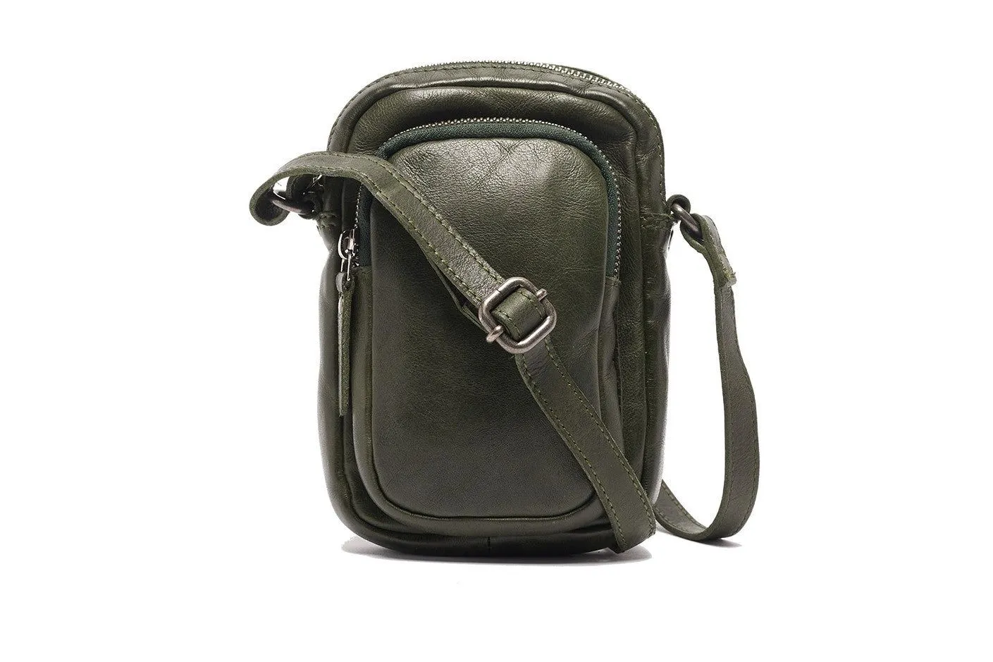 Rugged Hide - Hailey compact leather crossbody