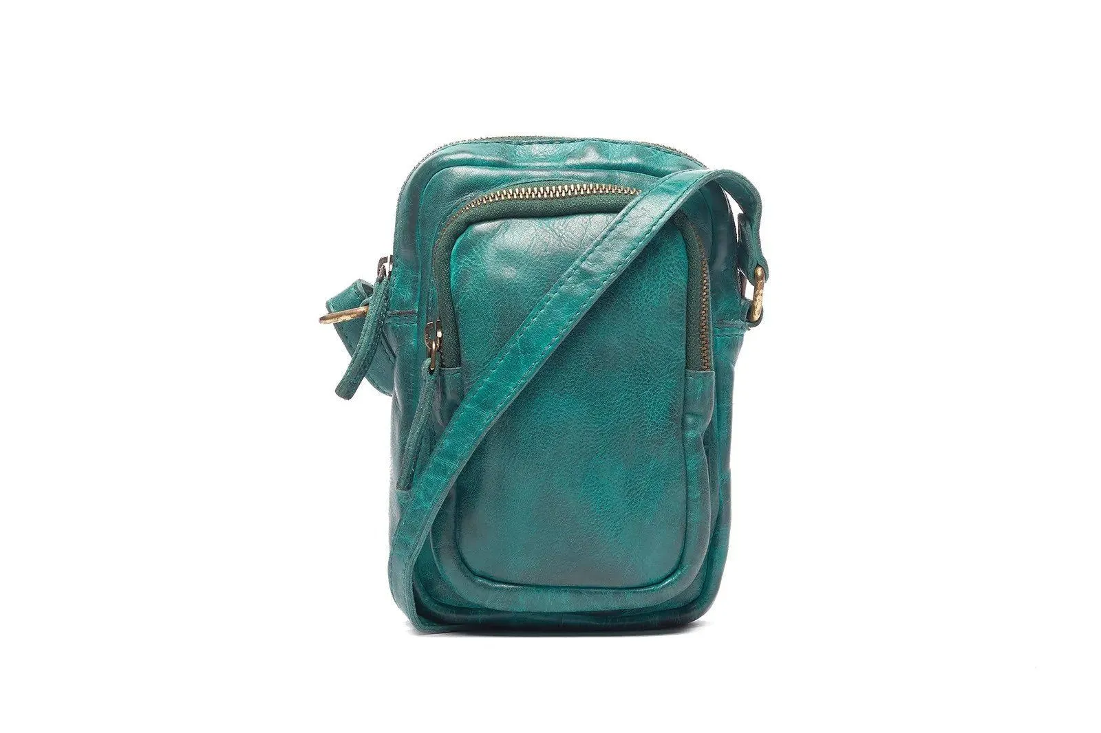 Rugged Hide - Hailey compact leather crossbody