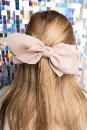 SALE 75% OFF! Lena Layne Beige Hair Bow Barrette