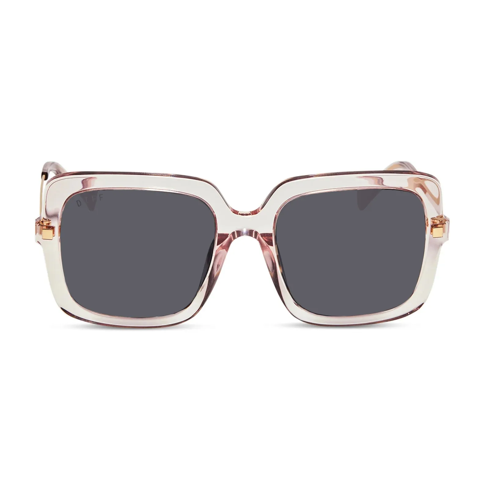 SANDRA - LIGHT PINK CRYSTAL   PRESCRIPTION GLASSES