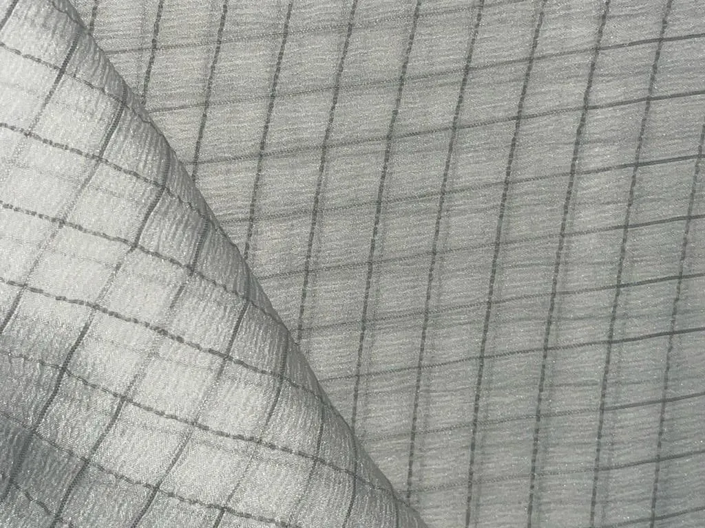Silk chiffon Plaids  44" wide [15470]