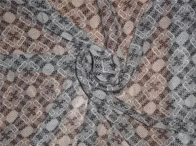 silk chiffon printed black and white 44&quot; wide printchif[6]